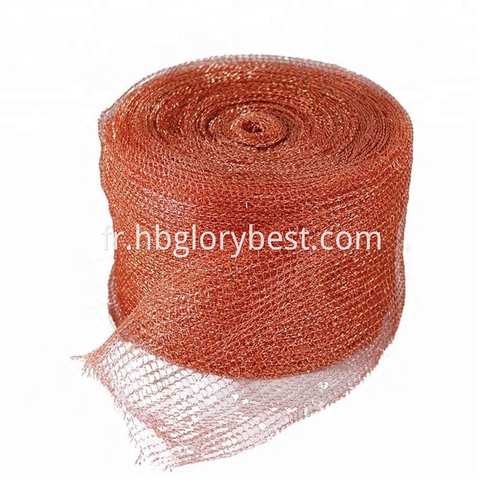 Copper Knitted Wire Mesh1